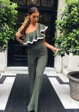 Women's Ruffled Sexy Jumpsuit