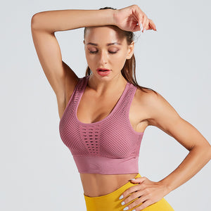 Running Breathable Fitness  Bra