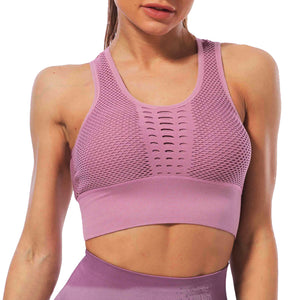 Running Breathable Fitness  Bra