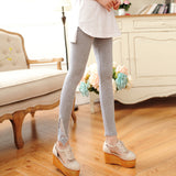 Women Cotton Lace Leggings
