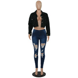 Women Streetwear Denim Jacket