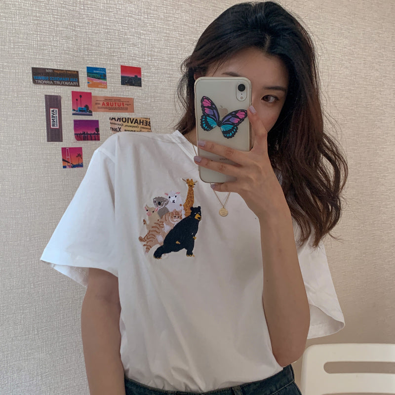 Women's Harajuku Style Weird T-shirt