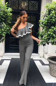 Women's Ruffled Sexy Jumpsuit