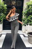 Women's Ruffled Sexy Jumpsuit