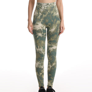 Women Push Up Tie Dye Leggings