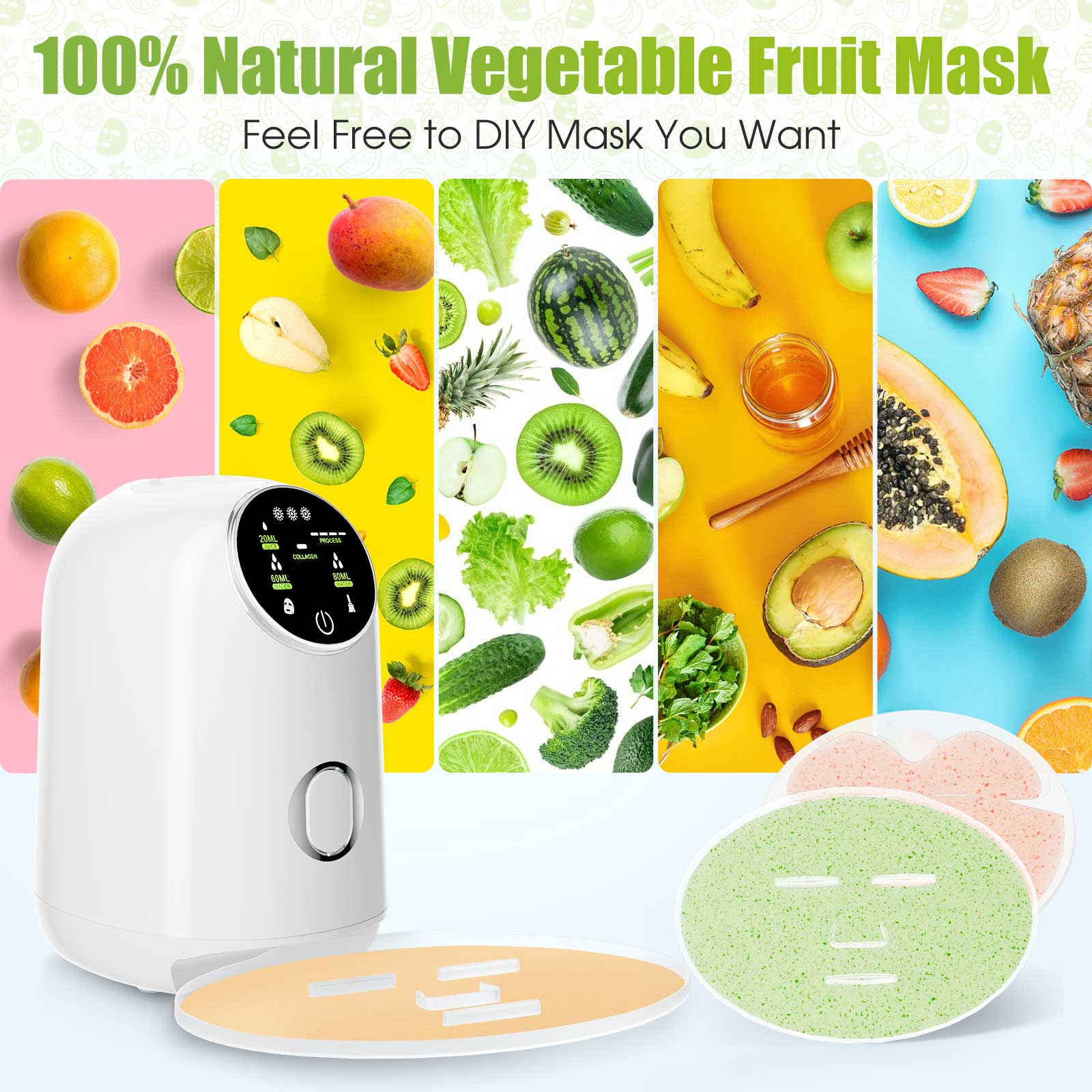 DIY Fruit Facial Mask Machine