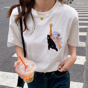 Women's Harajuku Style Weird T-shirt